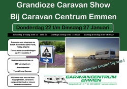 Grandioze Caravan Show meer info klik hier!!
