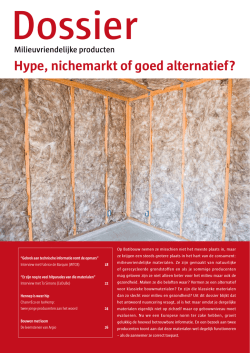 Hype, nichemarkt of goed alternatief?