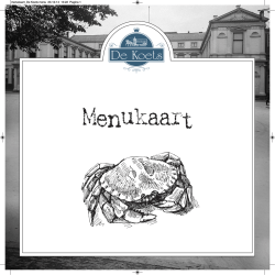 Download ons menu kaart
