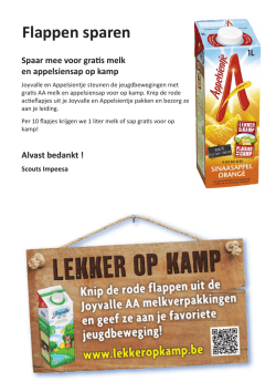 Lekker op kamp