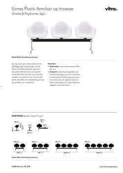 Eames Plastic Armchair op traverse
