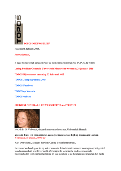 Klik hier voor het downloaden van de Nieuwsbrief Februari