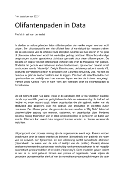 Olifantenpaden in Data - Technische Universiteit Eindhoven