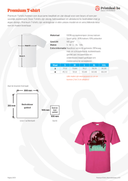 Informatiesheet T