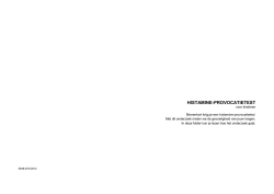 Histamine-provocatietest voor kinderen