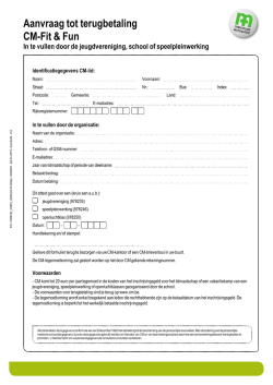 Download het aanvraagformulier