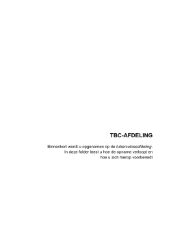 TBC-AFDELING - UCCZ Dekkerswald