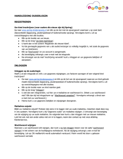 handleiding ouderlogin