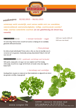 download hier ons weekmenu