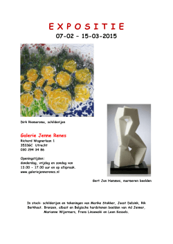 poster expo 07-2 - Galerie Jenne Renes