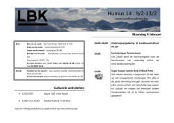 Humus 14 : 9/2-13/2