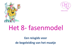 Het 8- fasenmodel - Buddyzorg Limburg