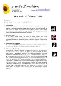 gvbs De Zonnebloem - Vrije Basisschool De Zonnebloem