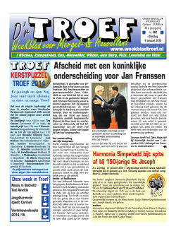 Weekblad voor Mergel- & Heuvelland