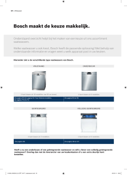 Bosch Vaatwassers Inbouw 14
