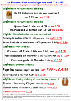 Hennepzaad 2 potten van 15,98 nu 12.50