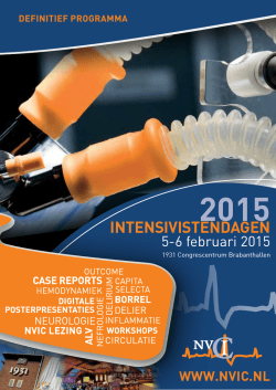 INTENSIVISTENDAGEN