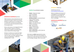 BEROEPEN EN ONDERWIJS aan zee - RTC West