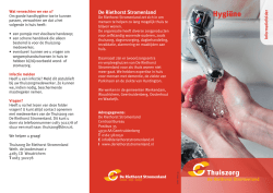 Informatiefolder Hygi&euml;ne Thuiszorg