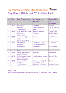 Halve finale - Archipel Zorggroep