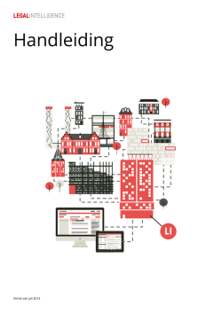Handleiding - Legal Intelligence