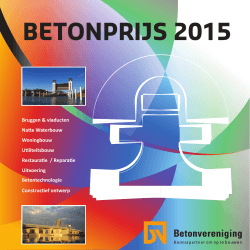 BETONPRIJS 2015 - Betonvereniging