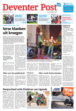 Deventer Post - 4 februari 2015 pagina 1
