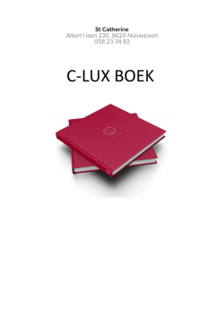 C-LUX BOEK - C