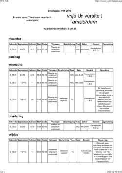 maandag dinsdag woensdag donderdag vrijdag