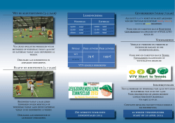 Folder tennisschool zomer 2015