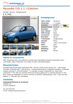 Hyundai i10 1.1 i-Catcher