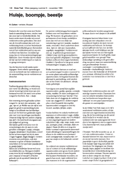 h&eacute;t artikel - Genootschap Onze Taal