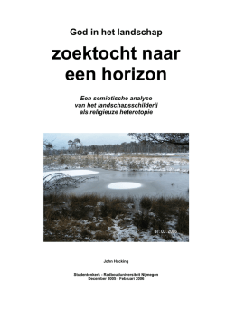 God in het landschap 14mrt2011