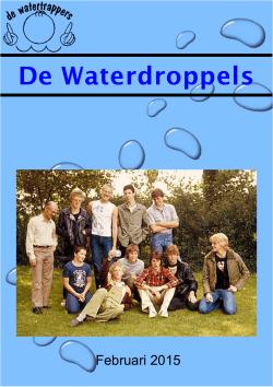 2015 februari - dewatertrappers.nl