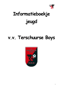 Informatieboekje jeugd v.v. Terschuurse Boys