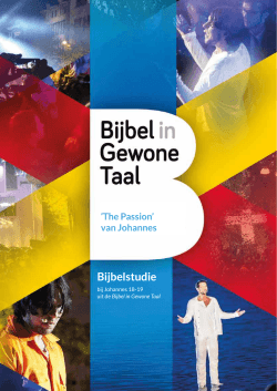 Drie manieren van kijken - Nederlands Bijbelgenootschap