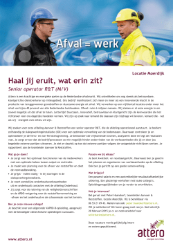 senior operator R&T (M/V)