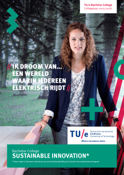 Sustainable Innovation - Technische Universiteit Eindhoven