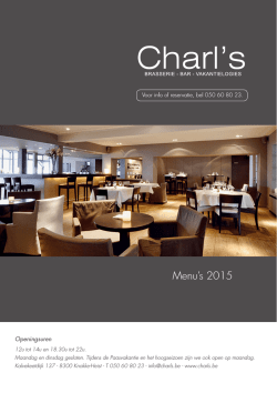 hier onze menu`s 2015