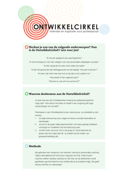 NTWIKKELCIRKEL - Bureau in Bloei