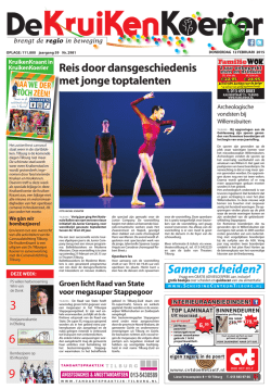 Samen scheiden? - Tilburgse Koerier