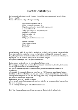 Hartige Oliebolletjes