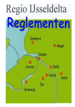 Regio wedstrijden - Regio Ijsseldelta