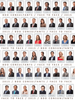 bdo consultants / face to face / 2015