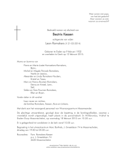 het overlijdensbericht (in PDF-formaat)