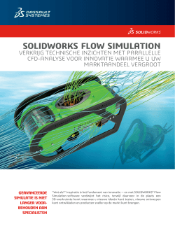 SOLIDWORKS Flow simulation brochure