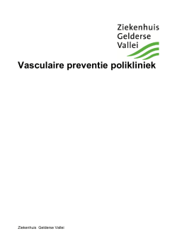 Vasculaire polikliniek - Ziekenhuis Gelderse Vallei