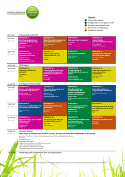 groen innovatie forum