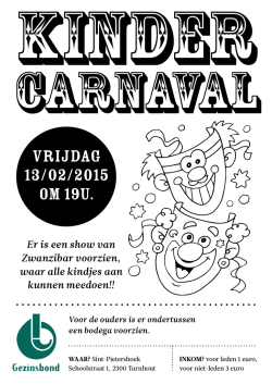 info - Gezinsbond Turnhout