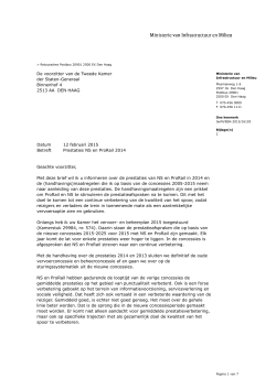 "Prestaties NS en ProRail 2014" PDF document